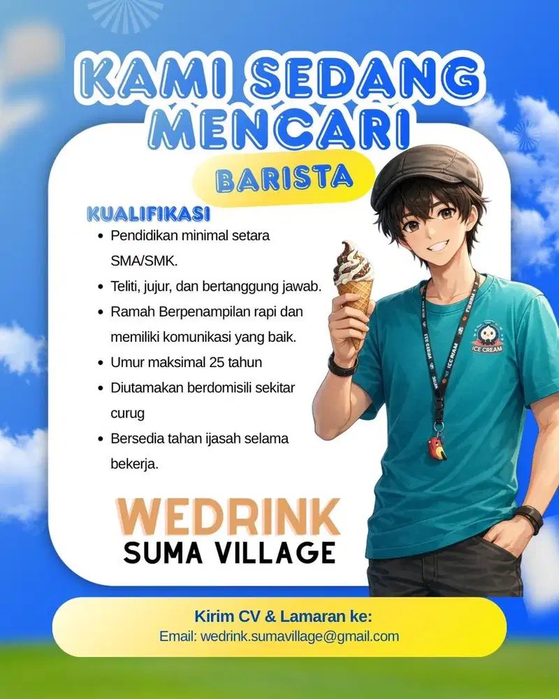 Lowongan Barista