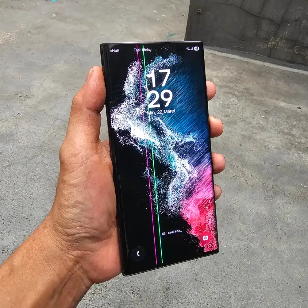 SAMSUNG GALAXY S22 ULTRA 5G SEIN 8/128 GB MINUS FUNGSI NORMAL