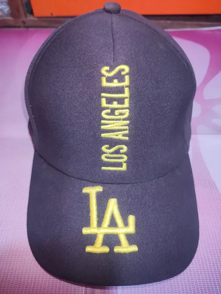 TOPI BUILD UP LOS ANGELES [HITAM]