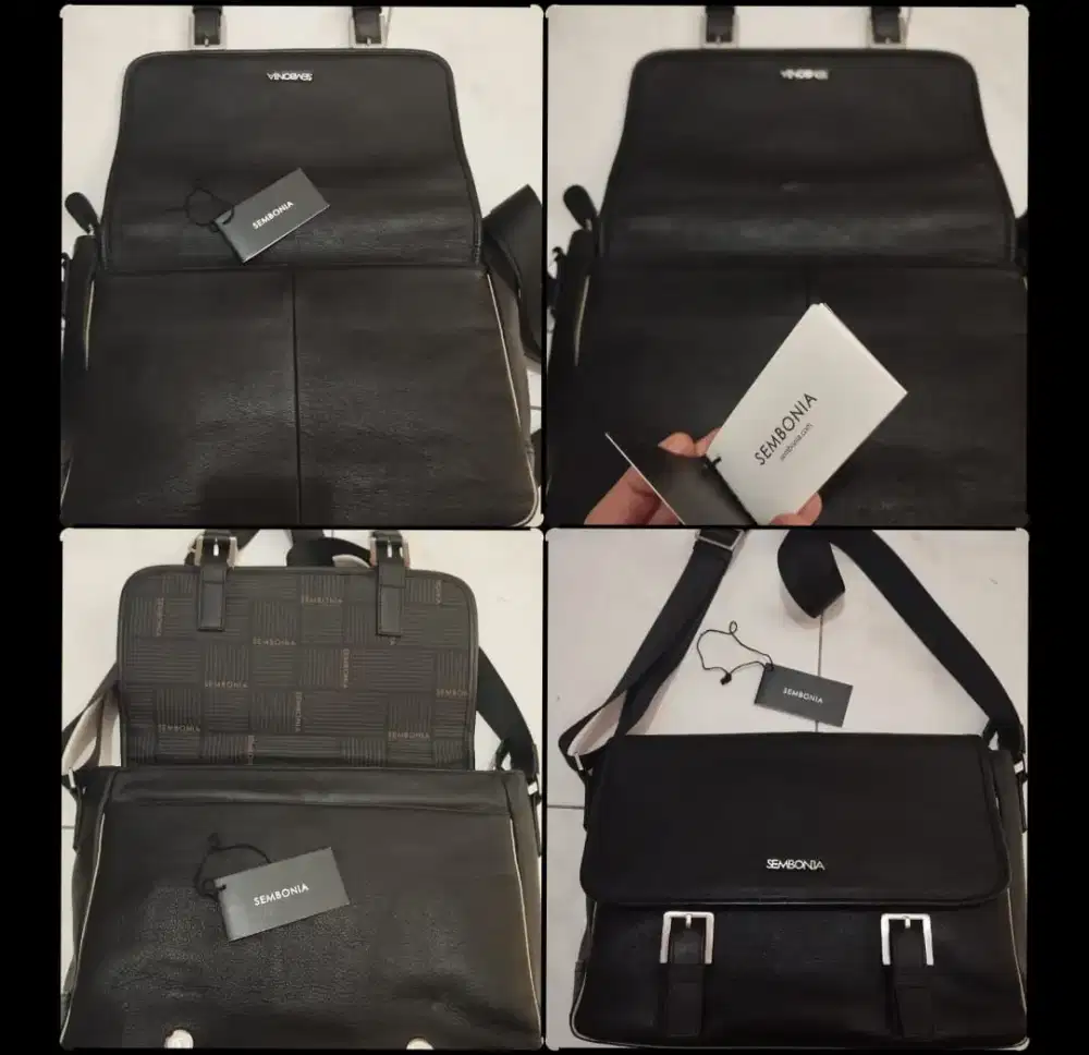 Tas slempang kulit asli sembonia