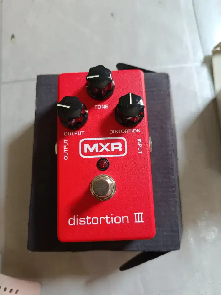 Jual Efek MXR Distortion III + Adaptor