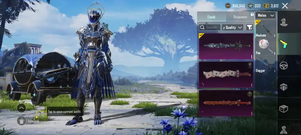 Akun PUBG GC Lv 4 Xsuit Old