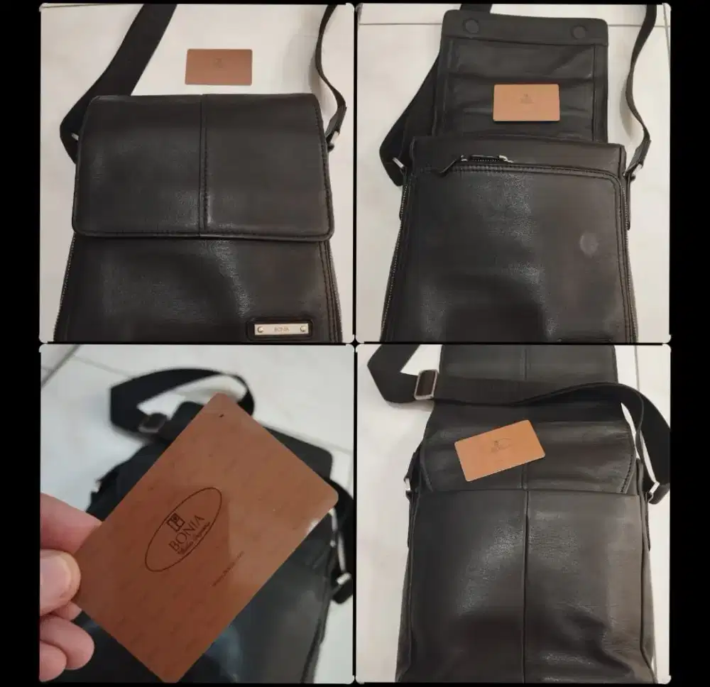 Tas slempang kulit bonia