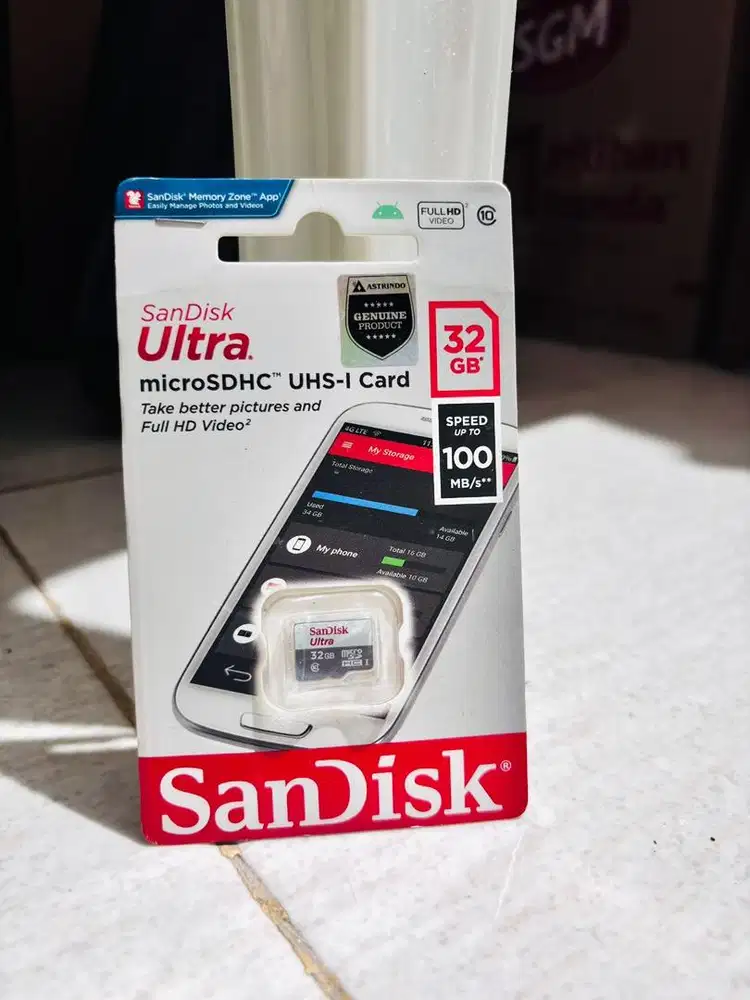 Sandisk 32GB A1 100mb/s