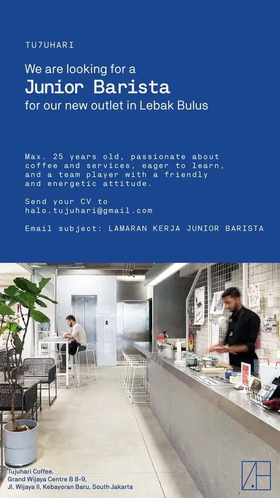 Junior Barista (female)