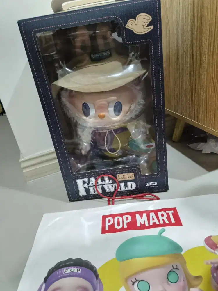 Labubu original popmart 100% hanya unboxing saja