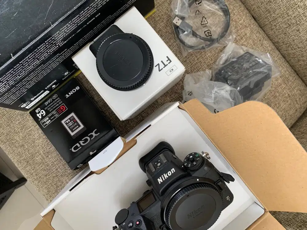 NIKON Z7 + FTZ + LENSA 50MM + FTZ ADAPTER