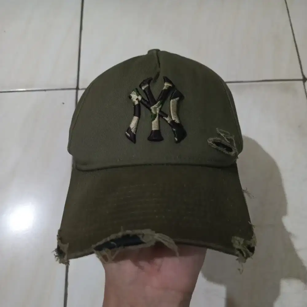 New Era Cap NY Olive Green