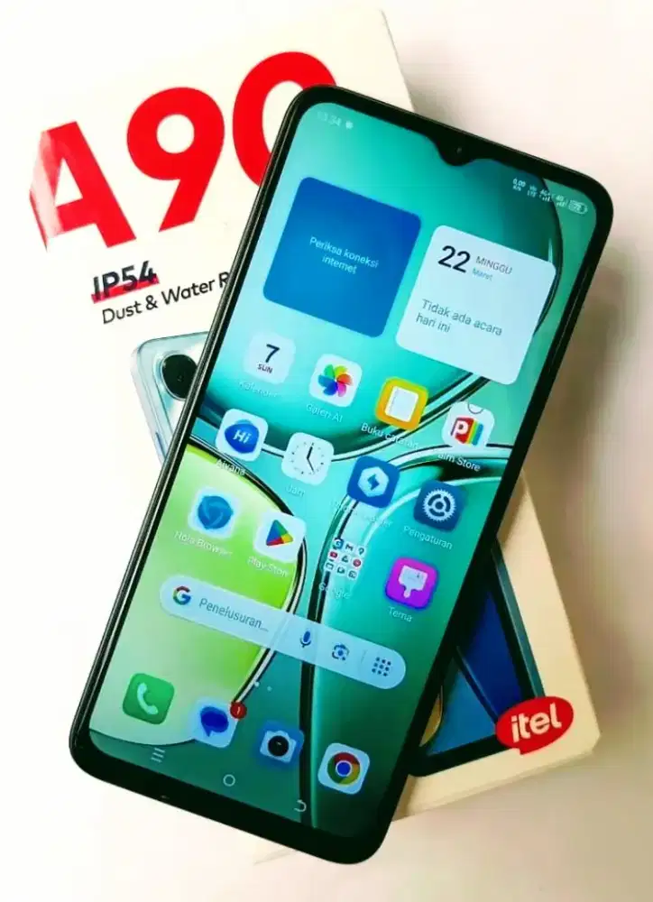 Itel A90 Ram 4+8/64 Baru 2 Bulan