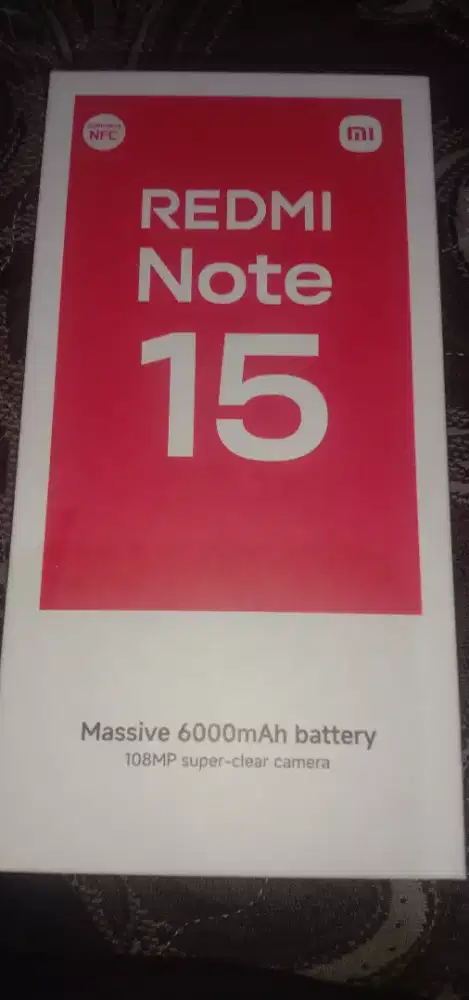 redmi note 15 baru pemakaian sebulan