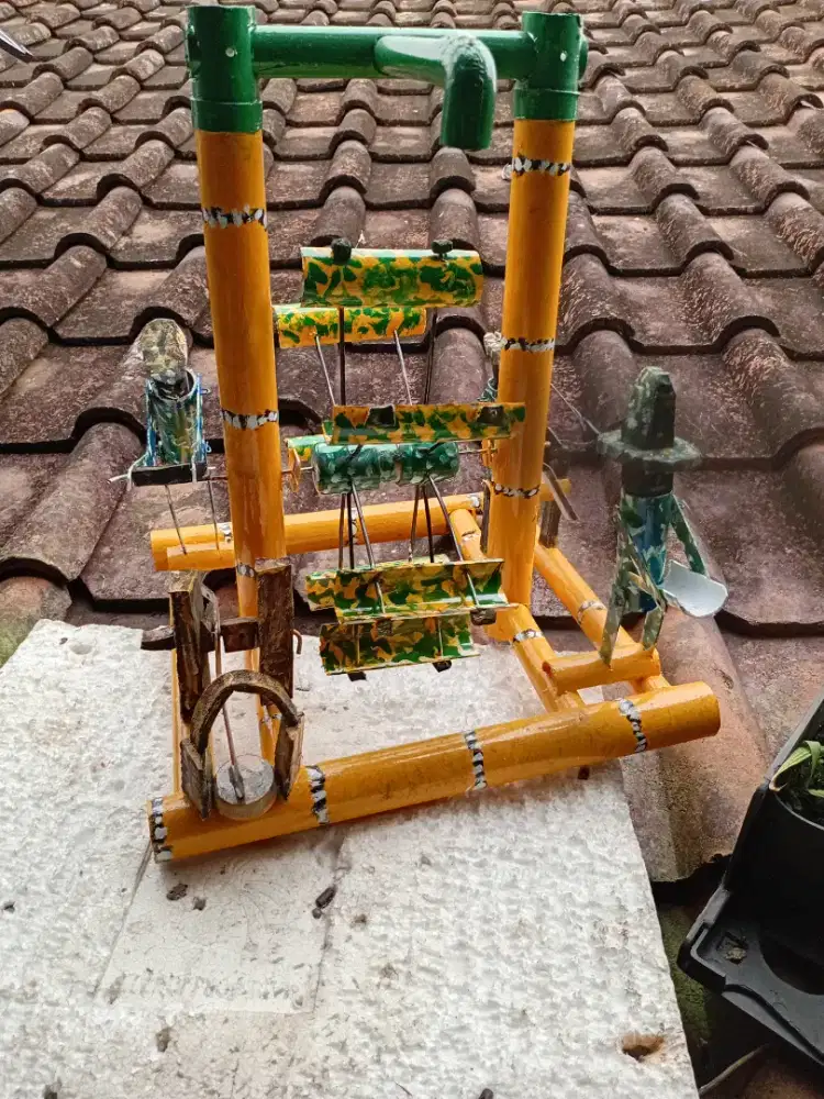 Kincir. Air dari pvc