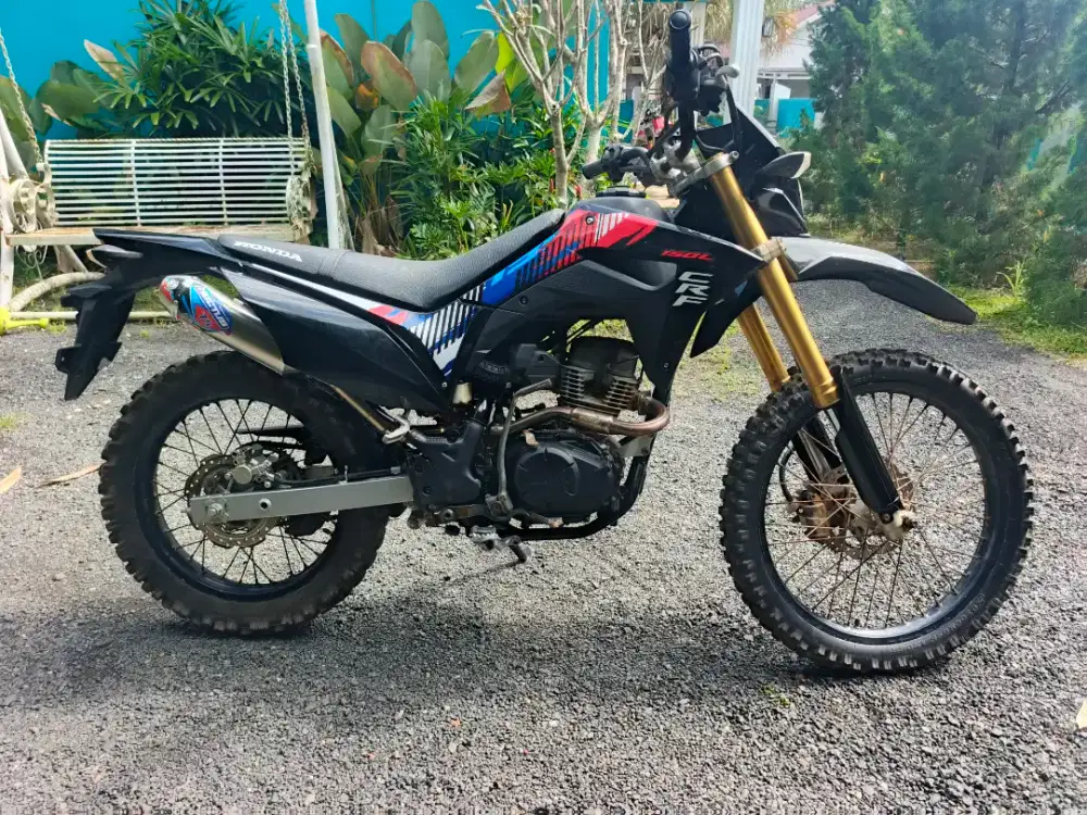 Jual CRF 150 L, Siap Pakai, SS lengkap, pjk off 02-26