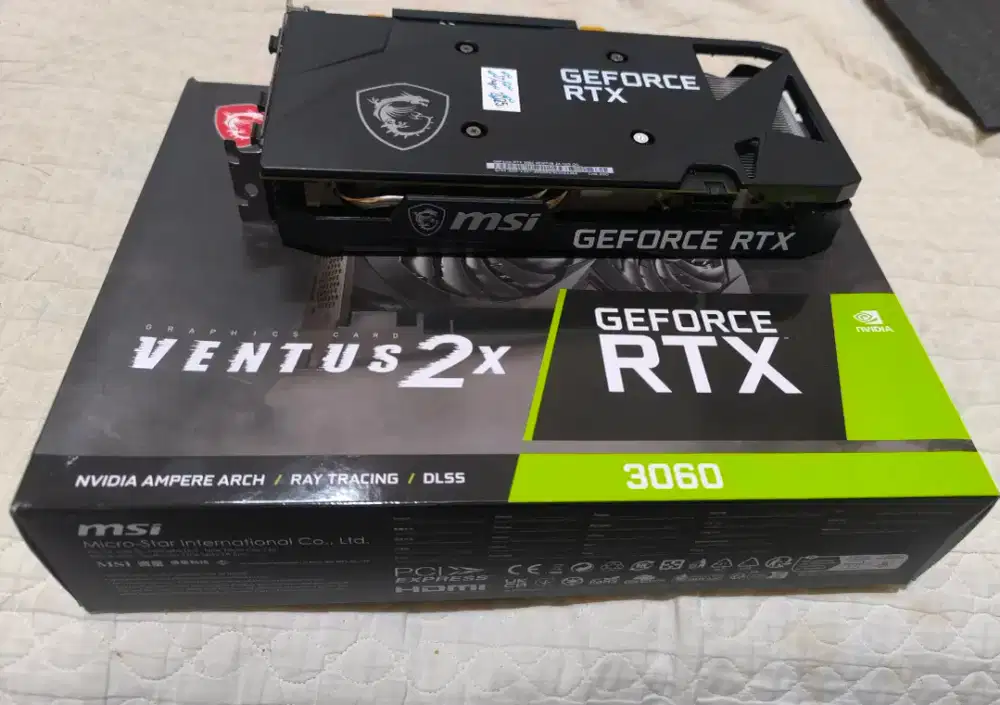 MSI VGA CARD GEFORCE RTX 3060 12 GB GDDR6