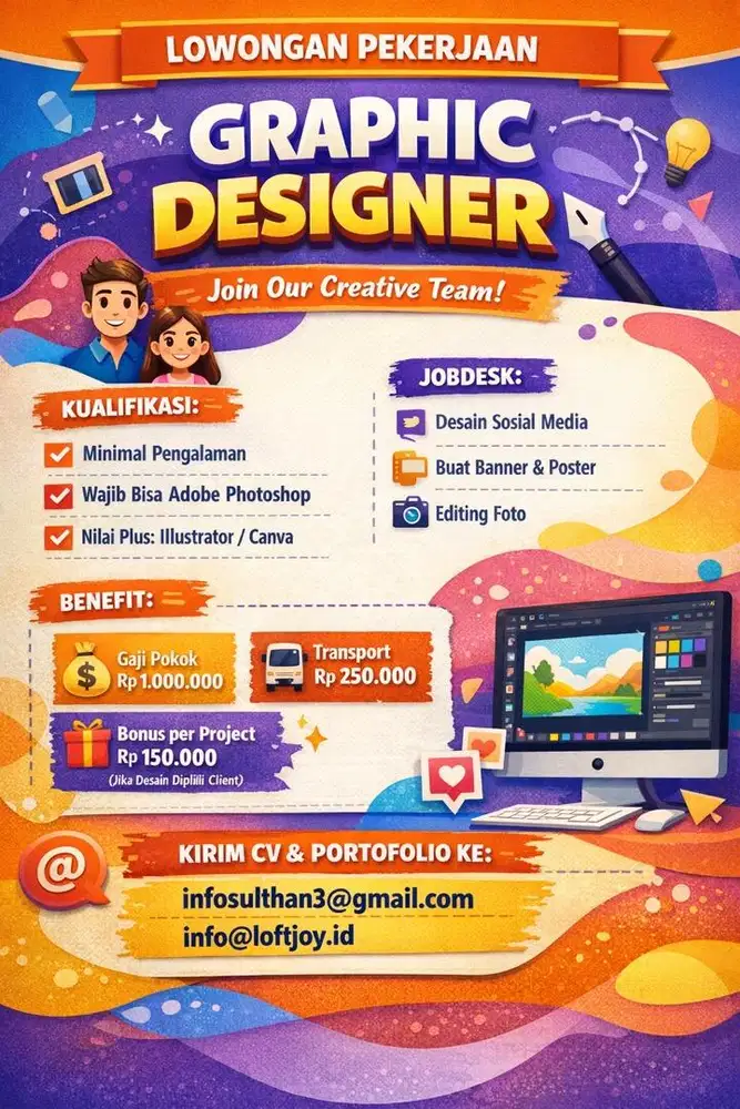 Lowongan Kerja Design / Sales
