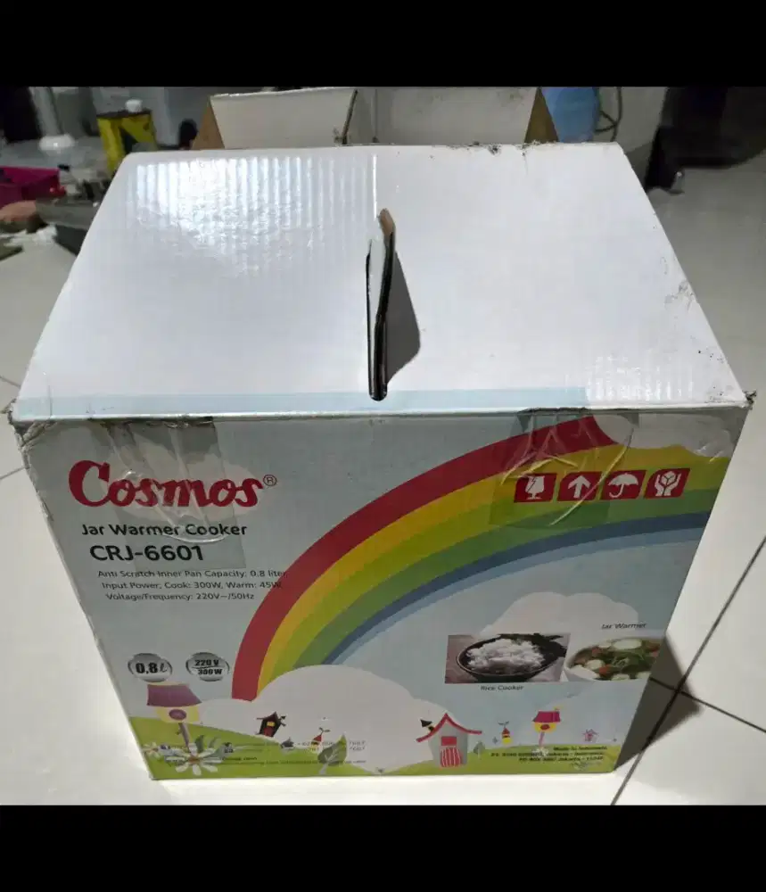 Habiskan stok murah cosmos CRJ 6601 baru ori pabrikan masak nasi hitam