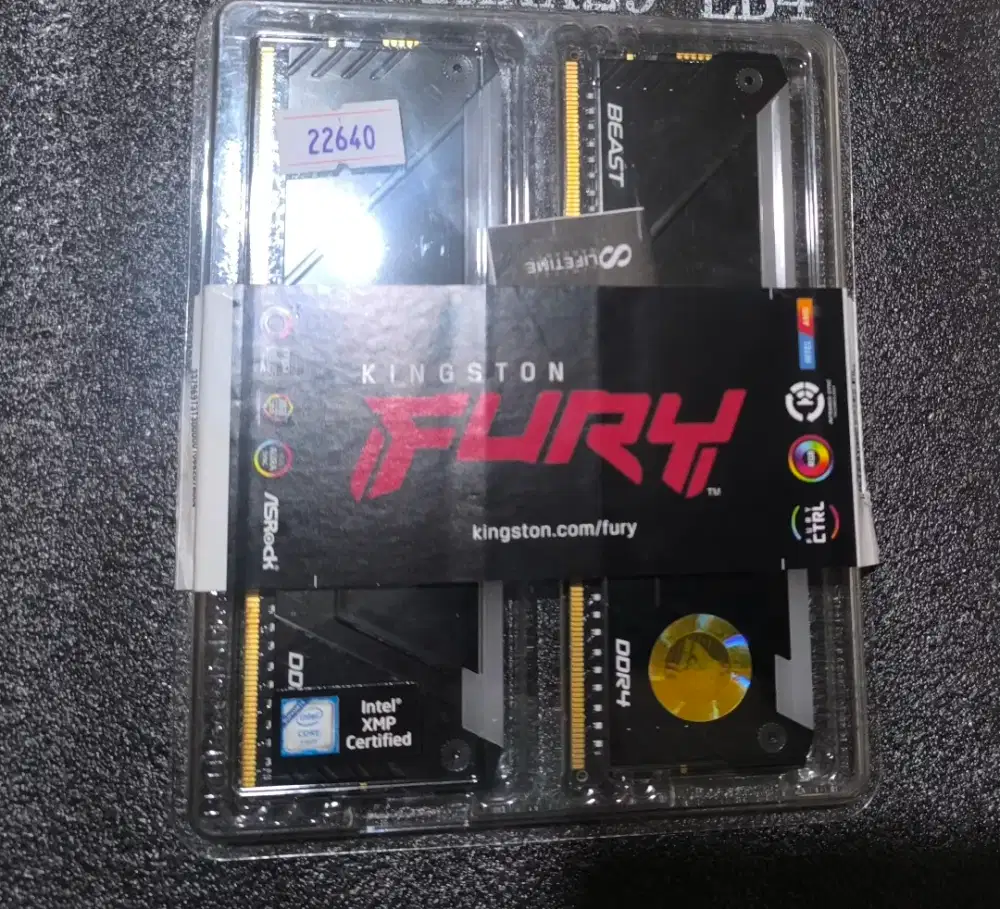 RAM Kingston Fury 2x16 GB RGB