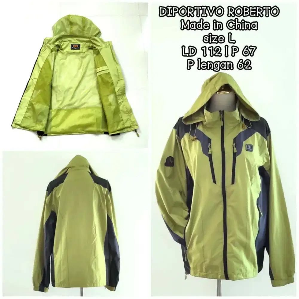 Jaket Outdoor Hiking Diportivo Roberto