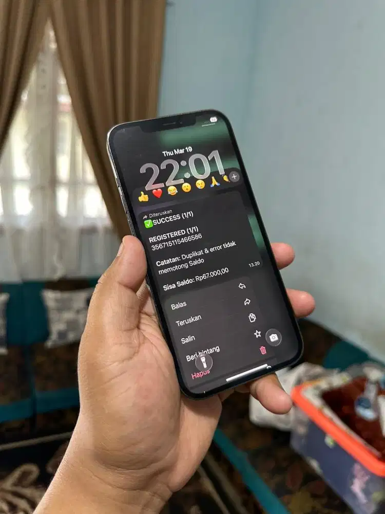 Iphone 12 pro max 256 terdaftar kemenperin