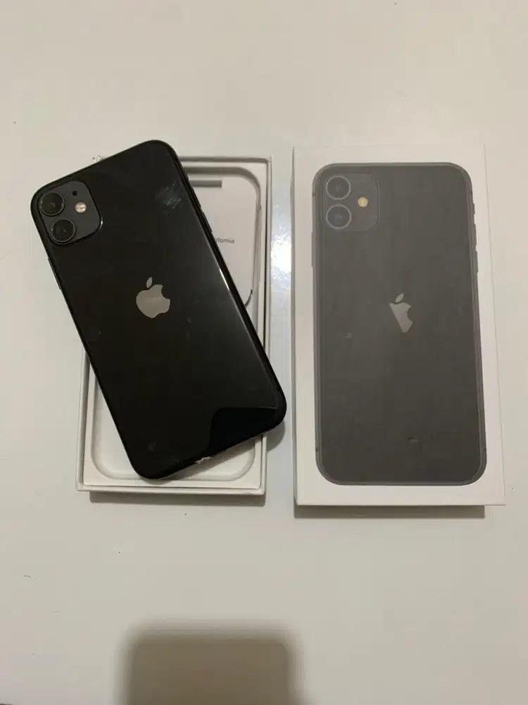 Iphone 11 128gb  fullset mulus no minus