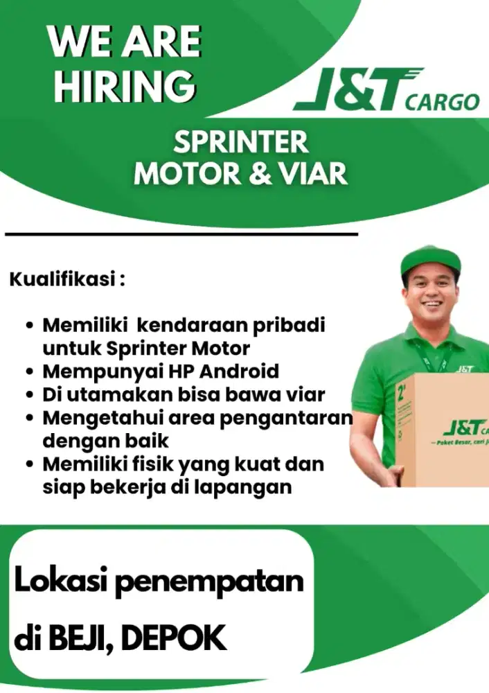 Dibutuhkan Sprinter Motor dan Viar