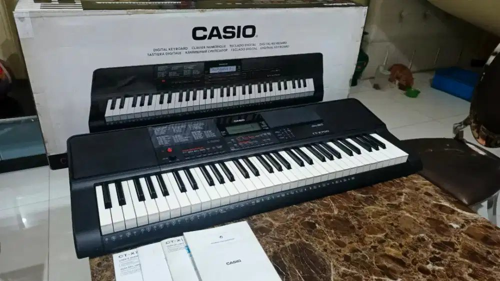 Keyboard Casio CTX-700 mulus