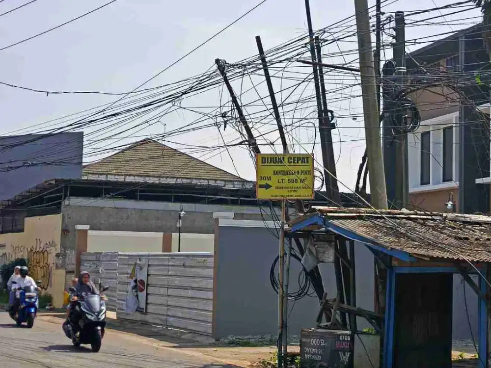 Dijual Ruang Usaha 1lt siap pakai di. jalan Radar Auri Cisalak Cimanggis Depok