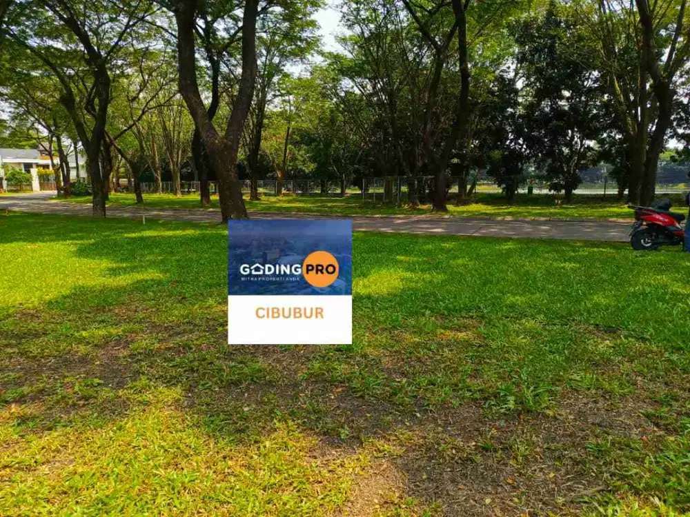 Dijual Kavling Exclusive Citragran Siap Bangun,  Boulevard view danau depan Masjid Al-Qalam