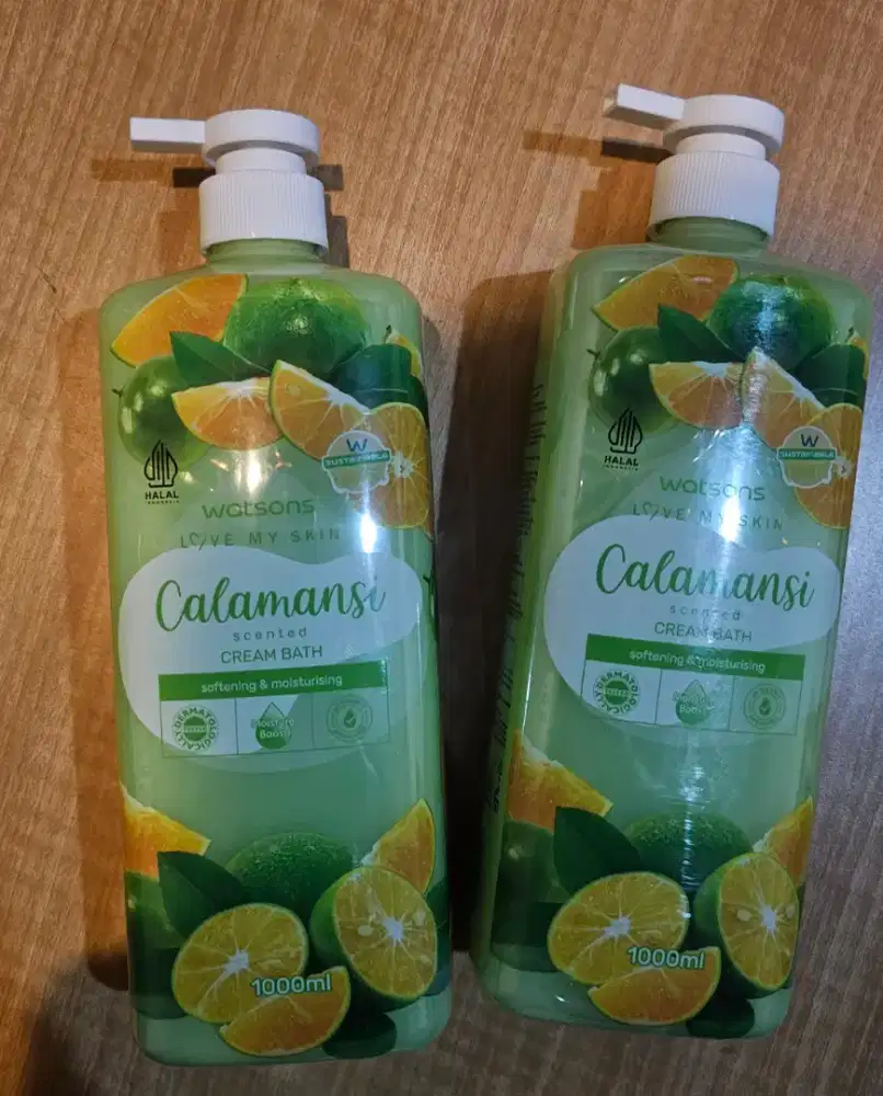 Watsons Calamansi Shower Cream Limited Edition 1000ml