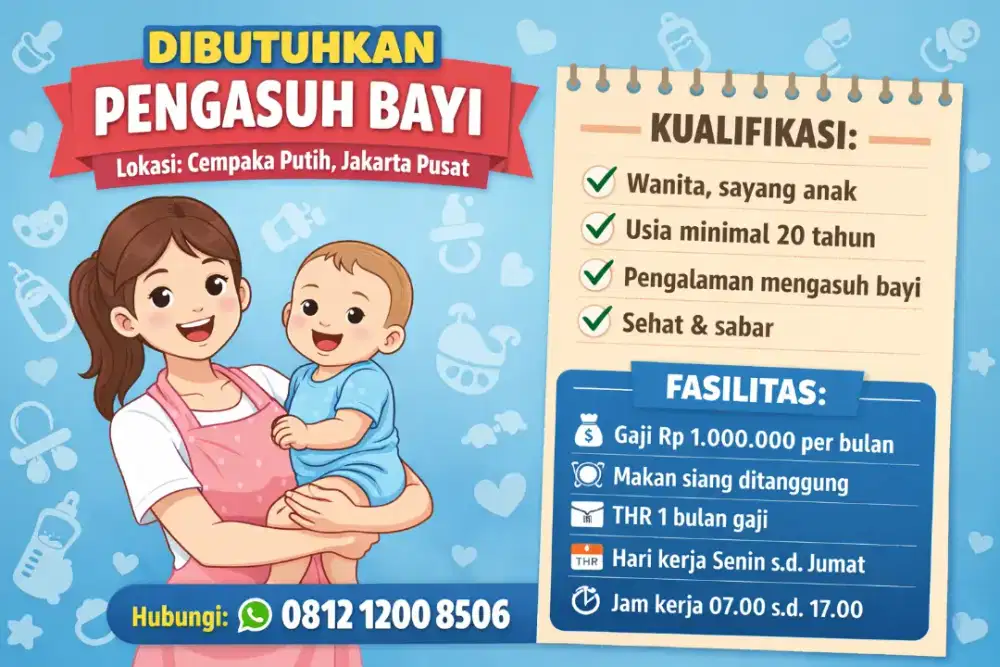 Lowongan Kerja Pengasuh Bayi