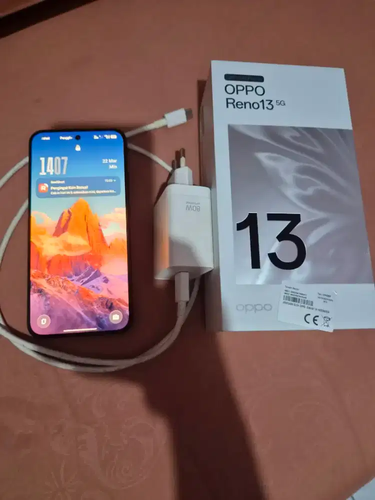 Oppo Reno 13 masih good condition hanya pemakaian pribadi