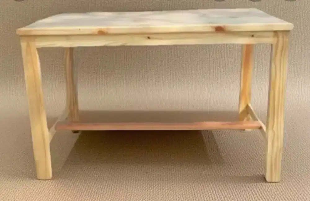 meja kayu utk jualan