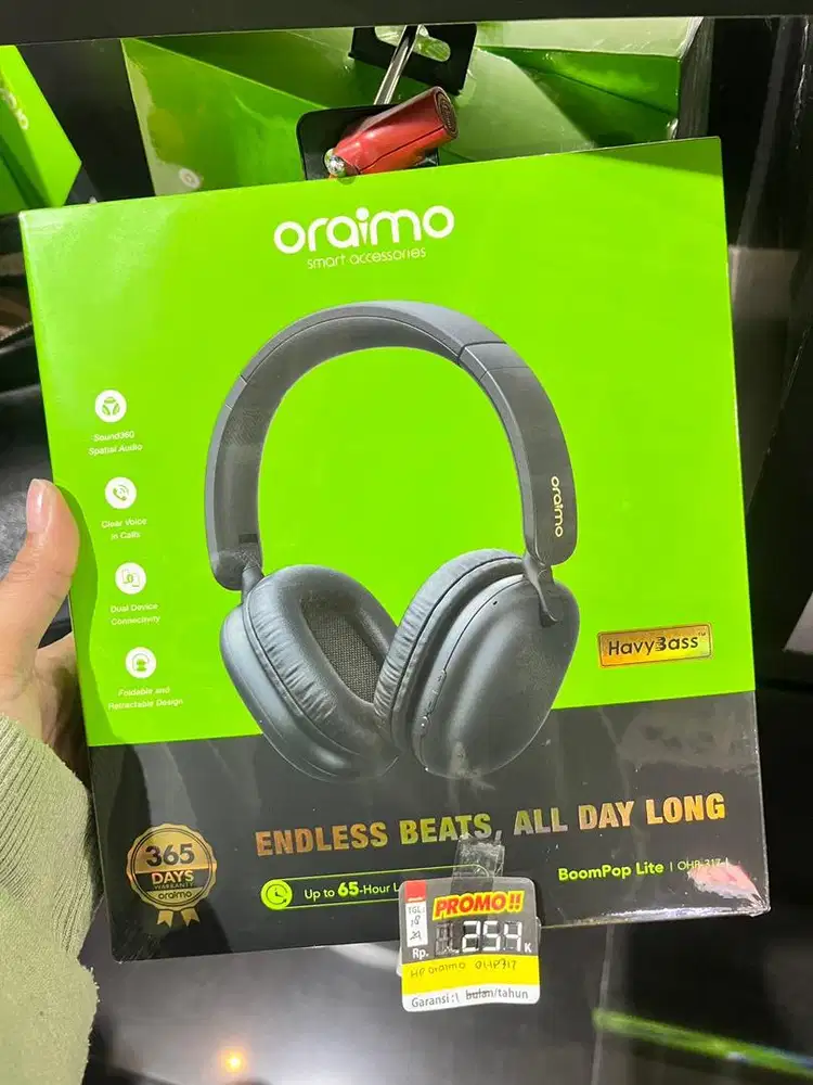Headphone Oraimo BoomPop Lite OHP-317