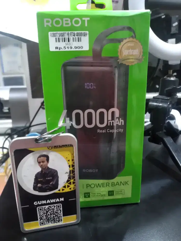 Power bank ROBOT RT40 ATLANTIS DAHSYAT