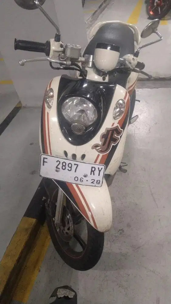 dijual motor matic mio fino 2012 surat lengkap murah