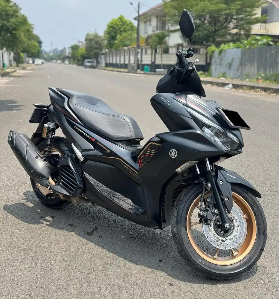 YAMAHA AEROX S ABS 2023 KEYLESS PAJAK HIDUP PANJANG CASH NETT