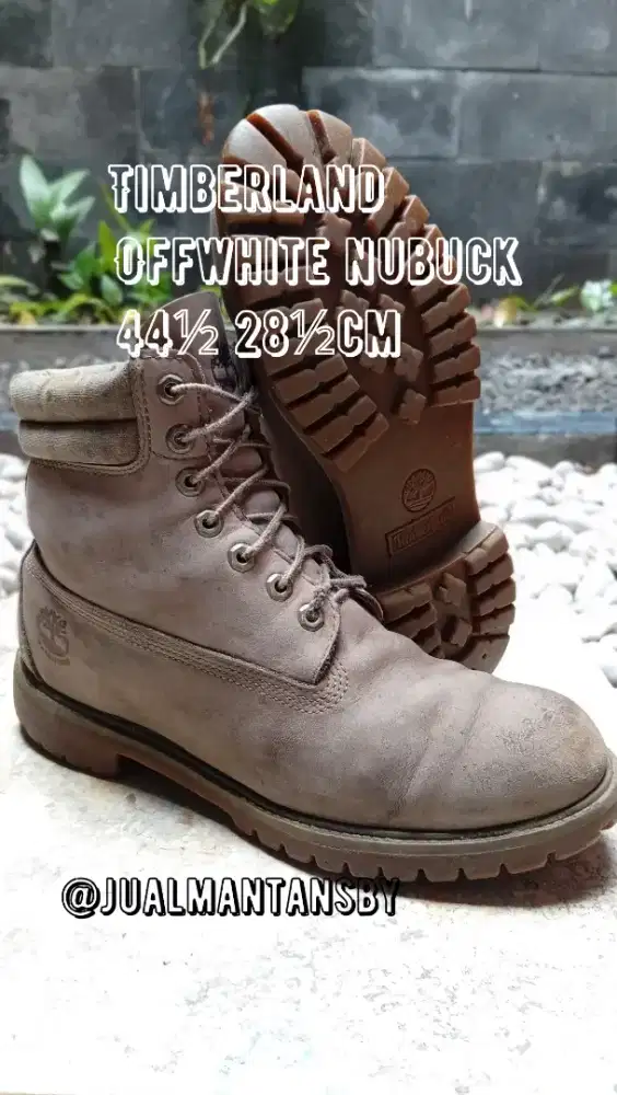TIMBERLAND 6 Offwhite Nubuck