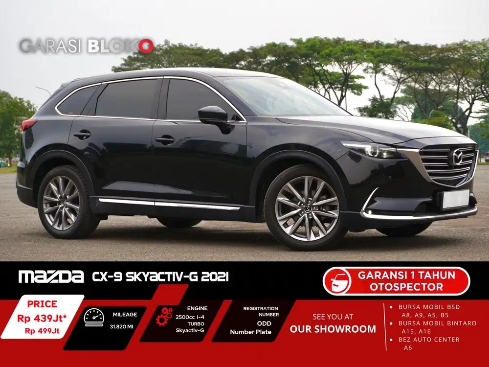 (Mazda CX 9) Mazda CX-9 Skyactiv-G 2.5L Turbo 2021