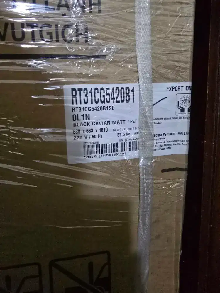 KULKAS SAMSUNG 2 PINTU RT31 305L NEW RT31CG5420B1SE