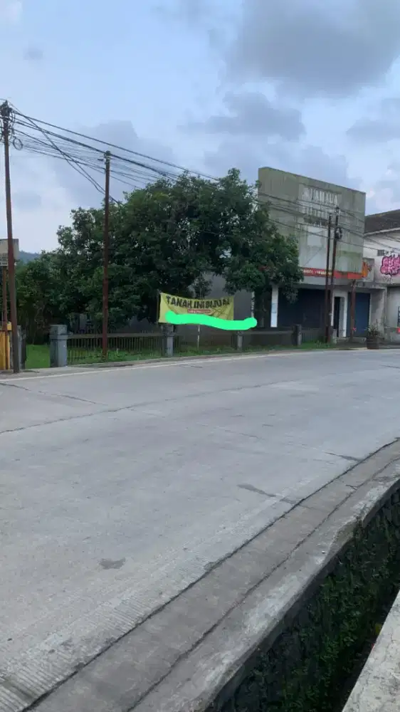 Di Jual Tanah strategis pinggir jalan provinsi per meter 1.5jt nego