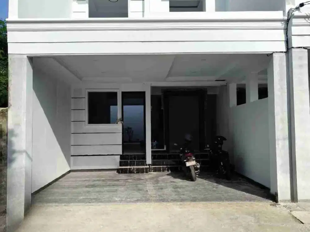 Rumah Baru 2 Lantai Siap Huni Dekat Pintu Tol Becakayu Row Besar Akses Mobil Di Pondok Kelapa Jaktim