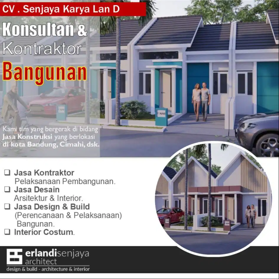 Jasa Kontraktor/ Arsitek & Interior/ Renovasi/ Tukang/ Kitchen Set