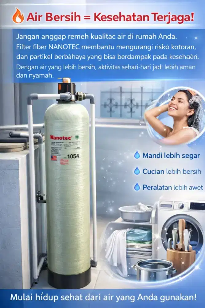 Upgrade Kualitas Air Anda dengan Filter Fiber