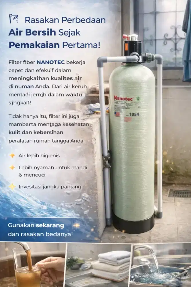Solusi Air Kotor Jadi Jernih Tanpa Mahal