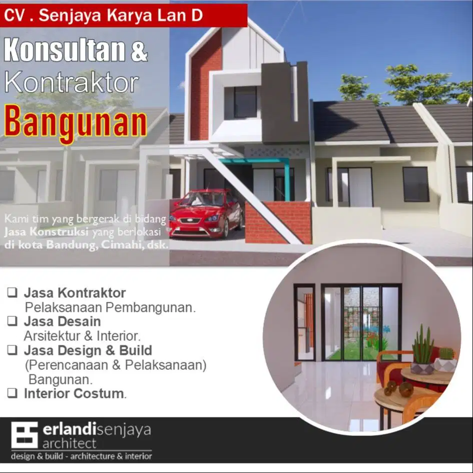 Jasa Arsitek & Interior/ Kontraktor/ Renovasi/ Tukang/ Kitchen set