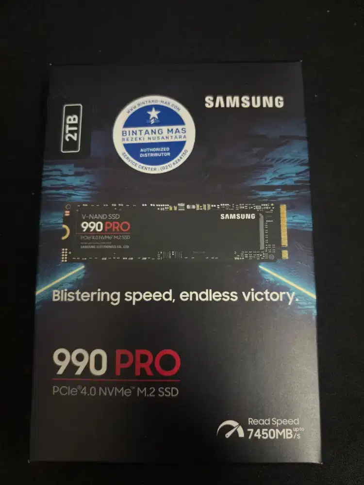 SSD NVME SAMSUNG 990 PRO 2TB BNIB