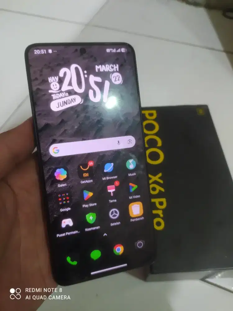 Poco X6 Pro 5G Ram 12/512 Fullset