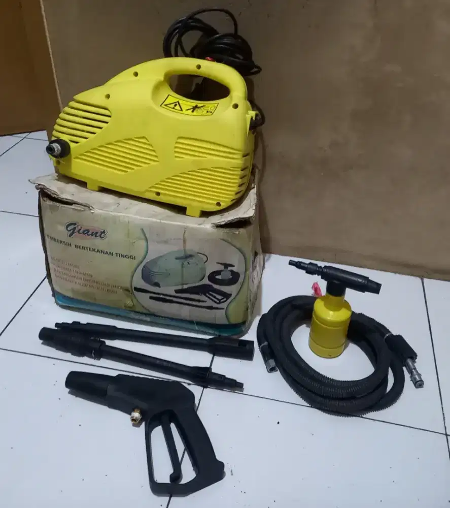 Mesin Cuci Steam Jet Cleaner SANGAT MULUS,LIKE NEW 90% BELI DARI BARU
