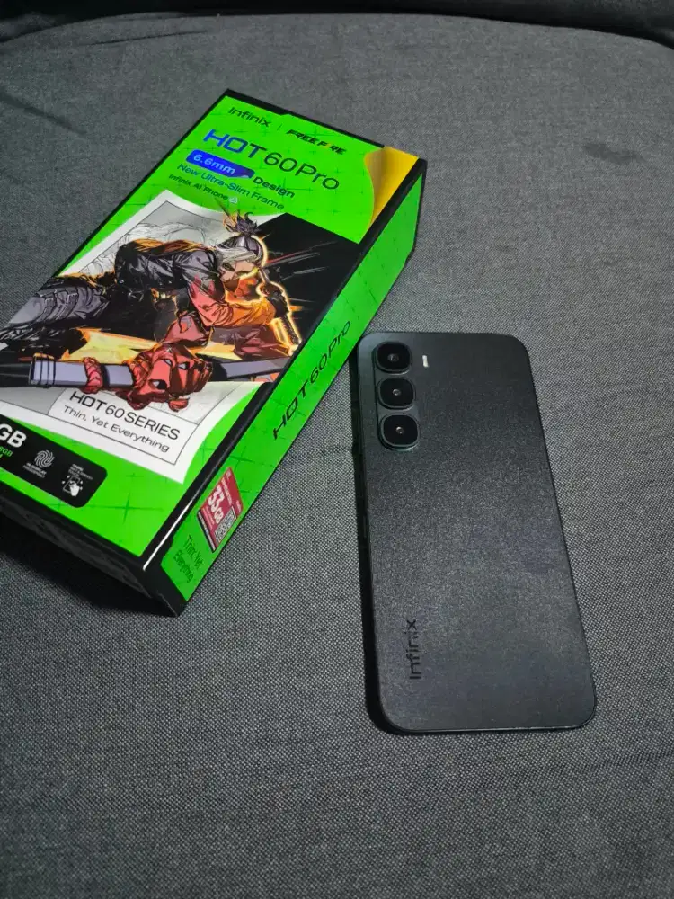 Jual Infinix Hot 60 Pro 8/256gb Like new