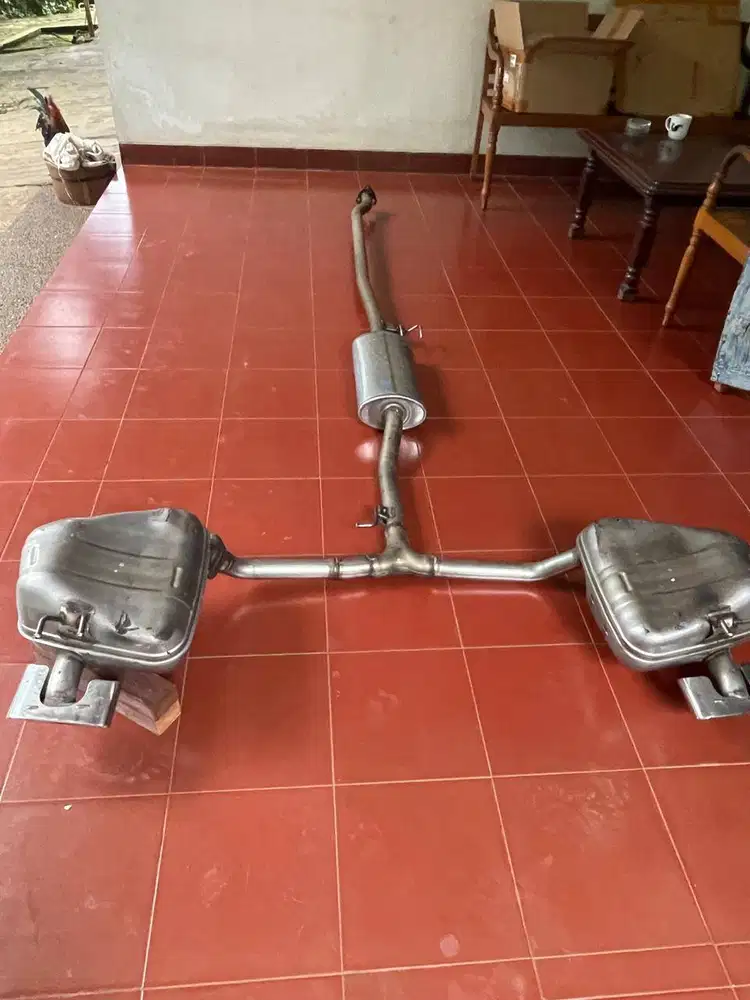 Knalpot Ori CR-V Gen 5 Prestige (Include Mid-Pipe sampai Muffler)