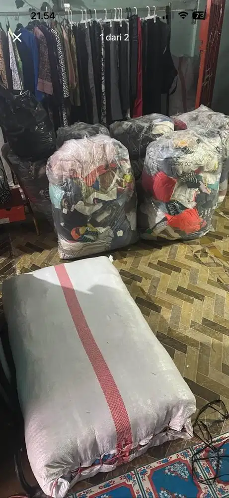 Baju dan celana sisa export